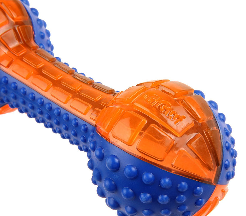 Dumbell 'Push To Mute' Blauw/Oranje