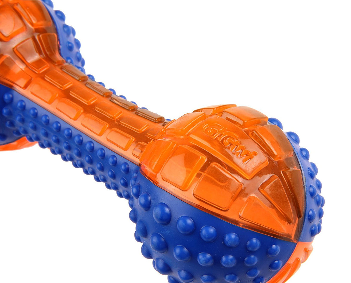 Dumbell 'Push To Mute' Blauw/Oranje