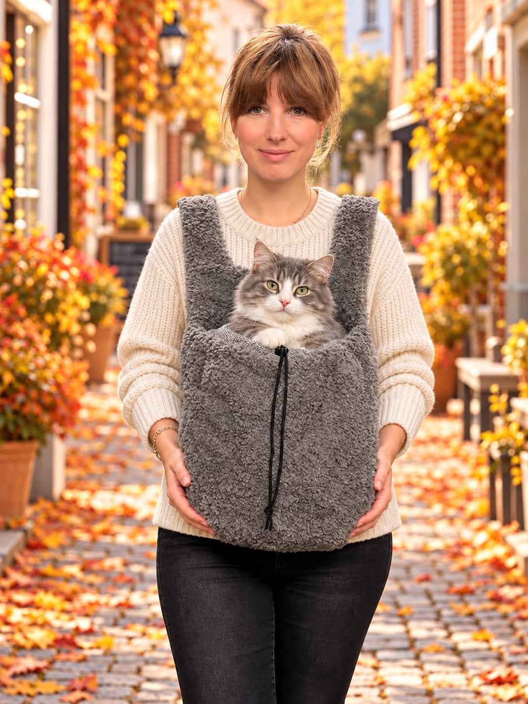 Animal Boulevard Pluche Buiktas Grijs