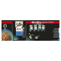 Sheba Sauce Collection Vis Selectie in Saus - 40x85g