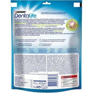 Dentalife® kauwsticks voor zeer kleine honden tussen 2 en 7 kg