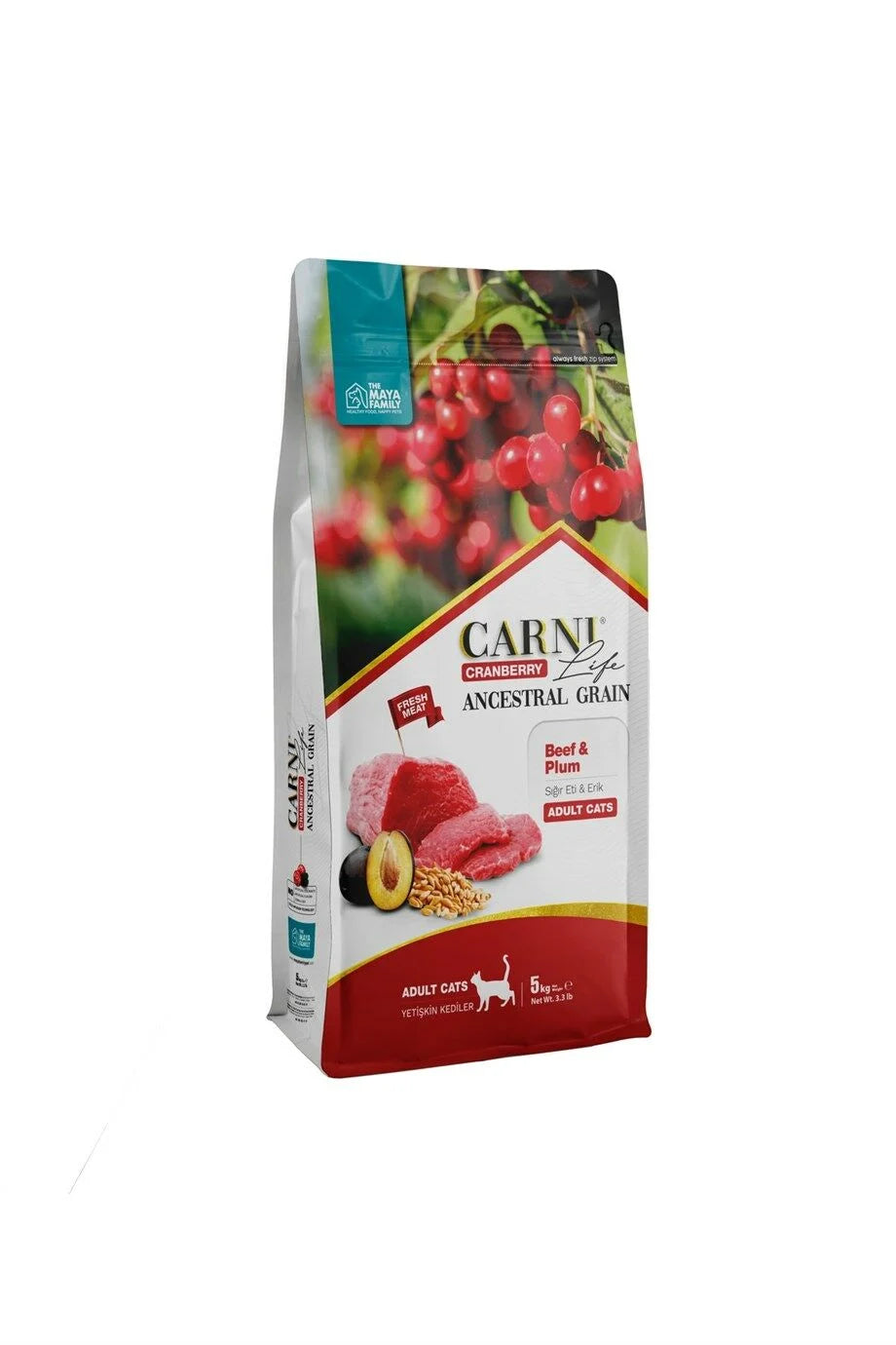 Carni Life Cranberry BEEF &amp; PLUM Adult Cats