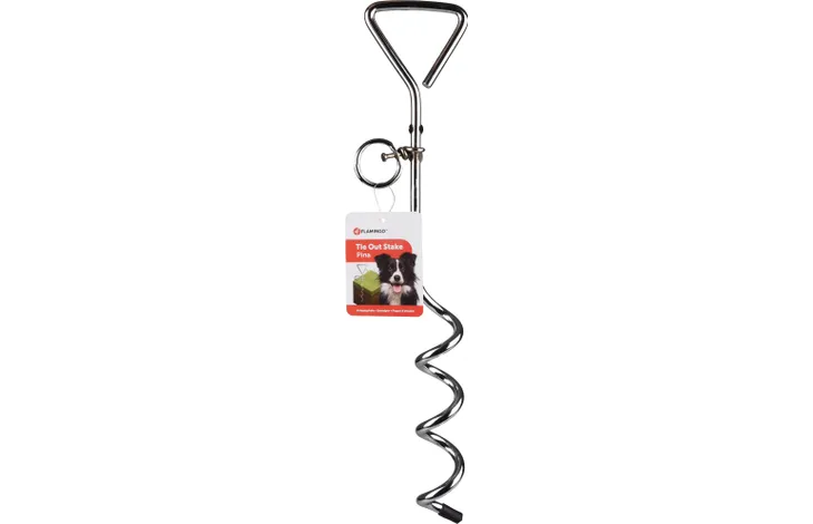 Grondpin Pina Zilver 41cm