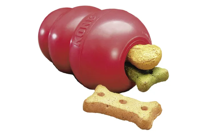 Kong® Speelgoed Classic Wobbler Rood