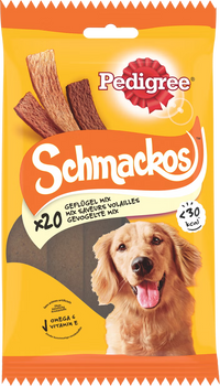 Pedigree SCHMACKOS Gevoegelte Mix 20 sticks