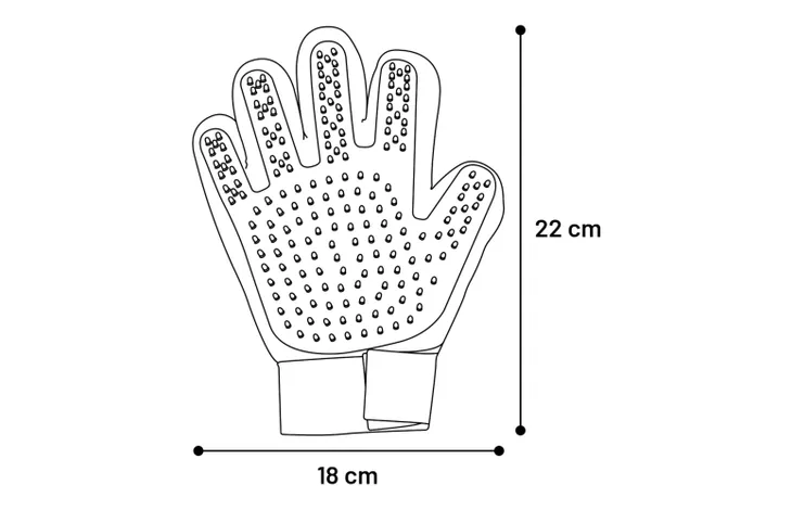 Massagehandschoen & Verzorgingshandschoen Mandy