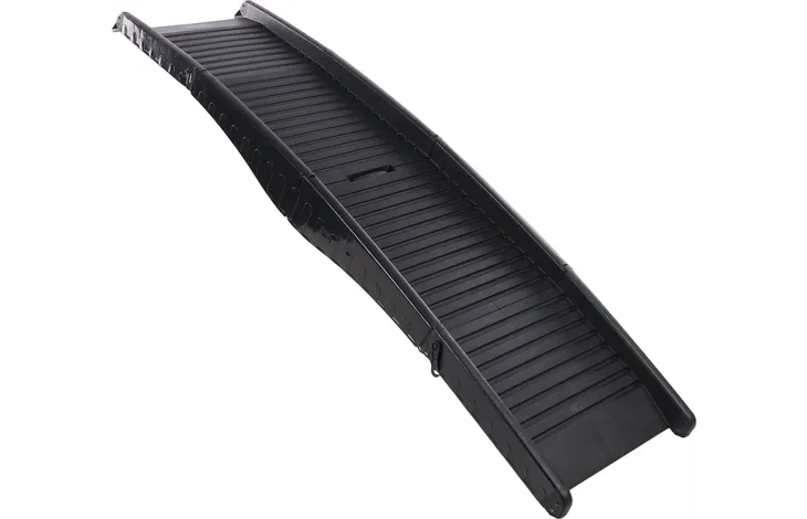 Hondenloopplank Dim Zwart 150x39,5x13cm