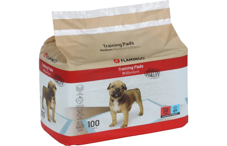 Trainingsmat Pady Wit M 60x45cm 100st