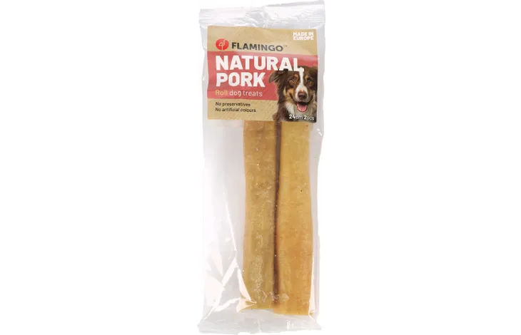 Snack Nature Varkenshuid Rol 24cm 2st