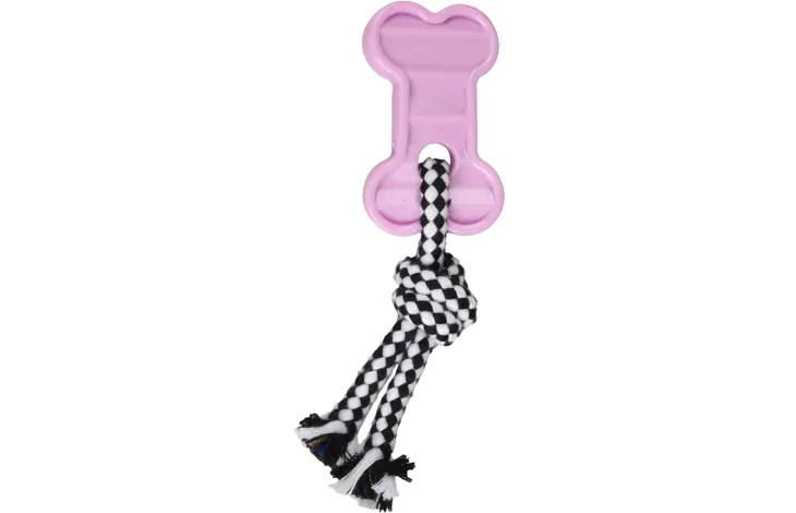 Speelgoed Puppy Loekie Olifant & Been & Ring Meerkleurig