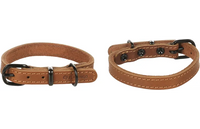 Halsband Montana Cognac Zacht Leder