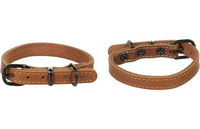 Halsband Montana Cognac Zacht Leder