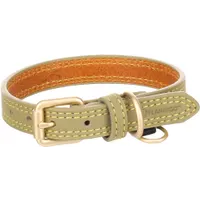 Halsband Virginia  Leder XS/S 24-30cm 15mm Meerkleurig