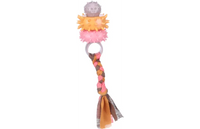 Speelgoed Puppy Bunty Ring Taupe 20cm