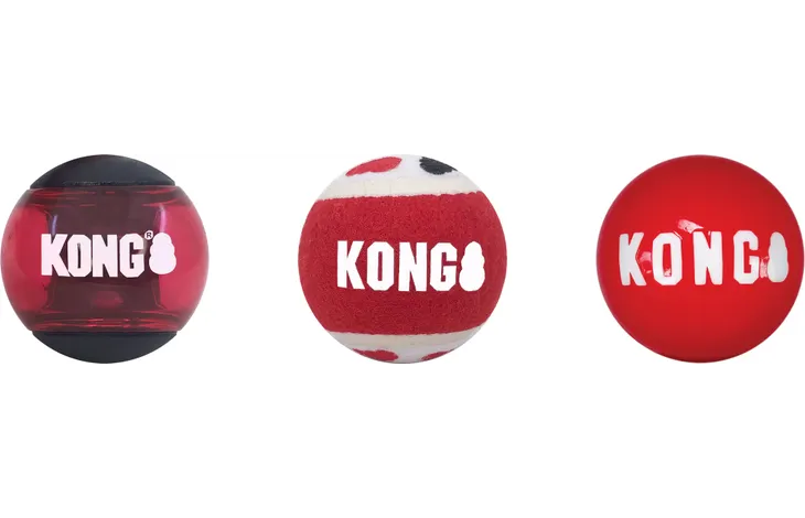 Kong® Speelgoed Signature Bal L 3 st