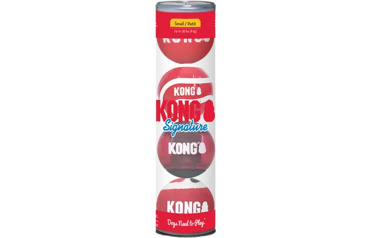 Kong® Speelgoed Signature Bal M 4 st
