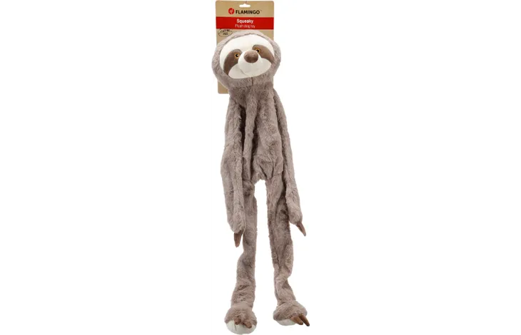 Speelgoed Lavu Luiaard Taupe Pluche 100cm