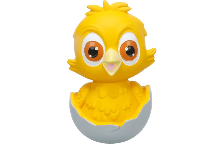 Speelgoed Beggy Kuiken Geel 17,5cm