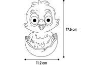 Speelgoed Beggy Kuiken Geel 17,5cm
