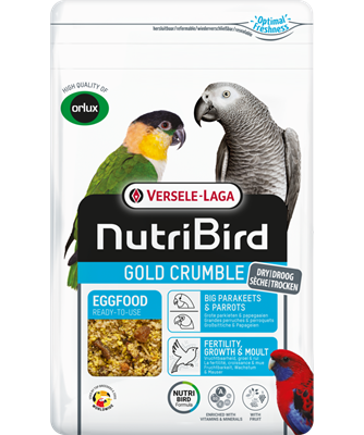 NutriBird Gold Crumble Grote Parkieten & Papegaaien eivoer