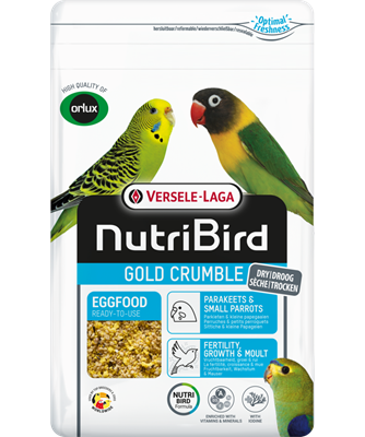 NutriBird Gold Crumble Parkieten & Kleine Papegaaien eivoer