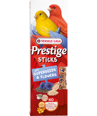Prestige Sticks Kanaries met Superzaden & Bloemen 2x30g