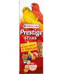 Prestige Sticks Kanaries met Gemengd Fruit & Paardenbloem 2x30g