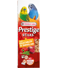 Prestige Sticks Kleine Parkieten met Groenten & Paardenbloem 2x30g