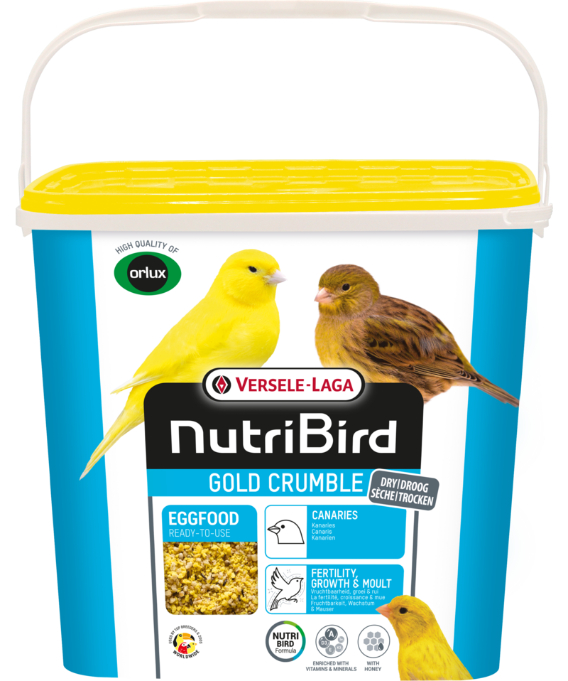 NutriBird Gold Crumble Kanaries eivoer