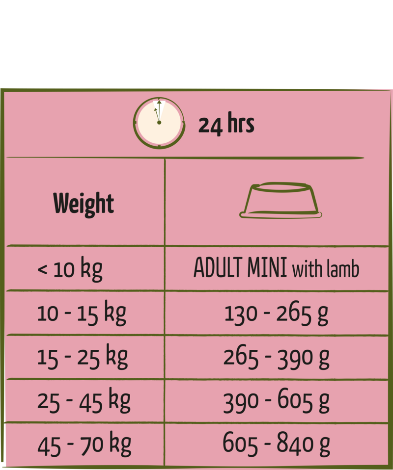 Happy Life Adult Mini with Lamb 3kg