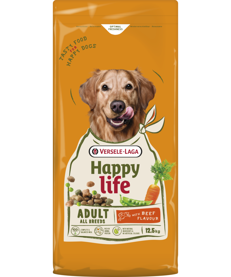 Happy Life Adult with Beef Flavor