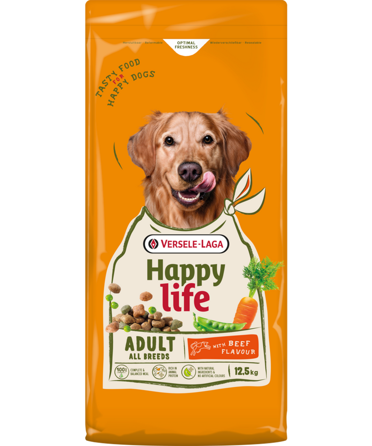 Happy Life Adult with Beef Flavor