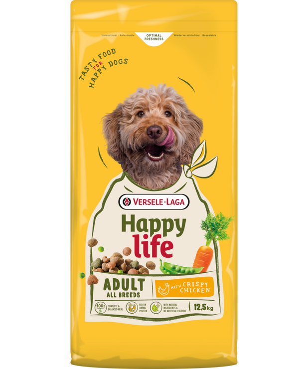 Happy Life Adult with Chicken