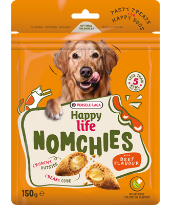 Nomchies Beef snack met een zachte vulling - rund 150g