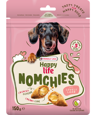 Nomchies Lamb snack met een zachte vulling - lam 150g
