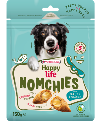Nomchies Salmon snack met een zachte vulling - zalm 150g