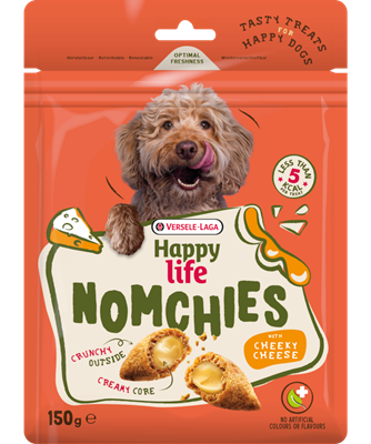 Nomchies Cheese snack met een zachte vulling - kaas 150g