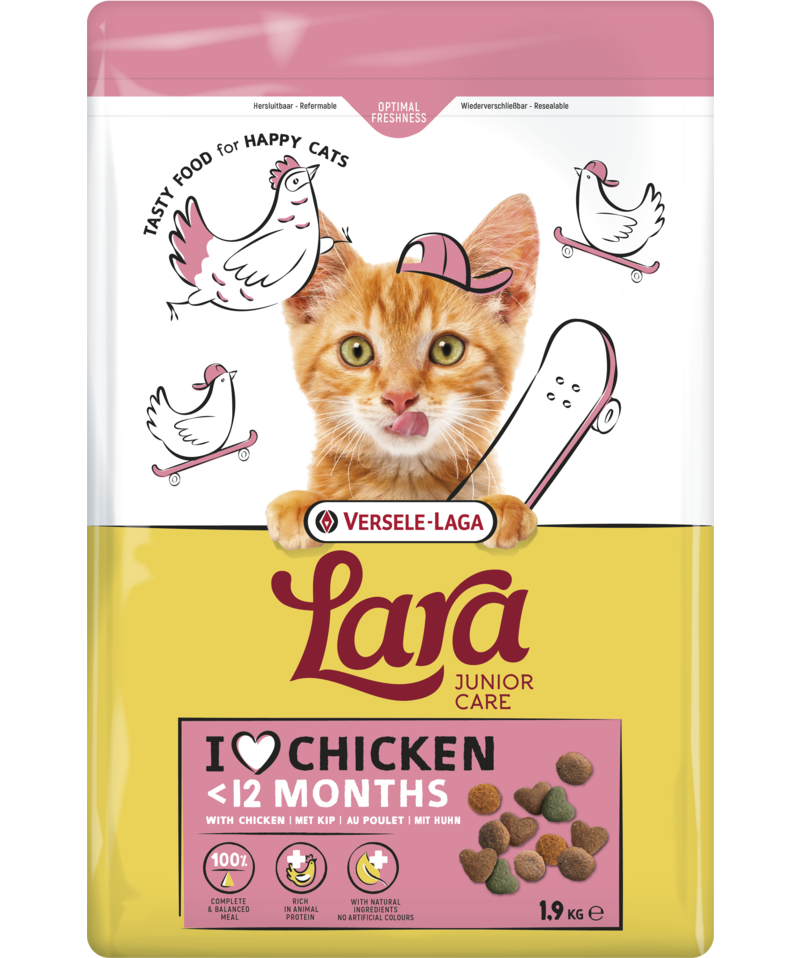 Lara Junior Care met Kip