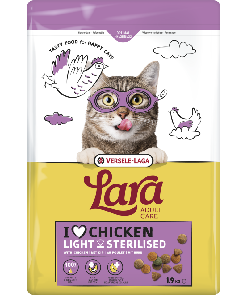 Lara Adult Light Sterilized met Kip