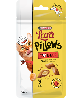 Pillows with Beef Hairball Control Treats 60g