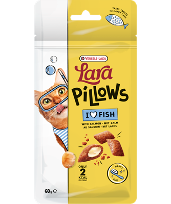 Pillows with Salmon Happy Fur Treats 60g