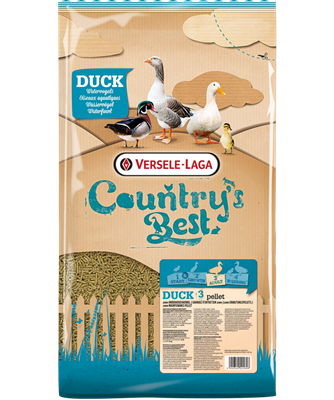 Country's Best DUCK 3 pellet 2 mm onderhoudskorrel voor watervogels