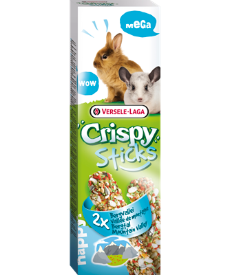 Mega Sticks Konijnen-Chinchilla's "Bergvallei" 2st