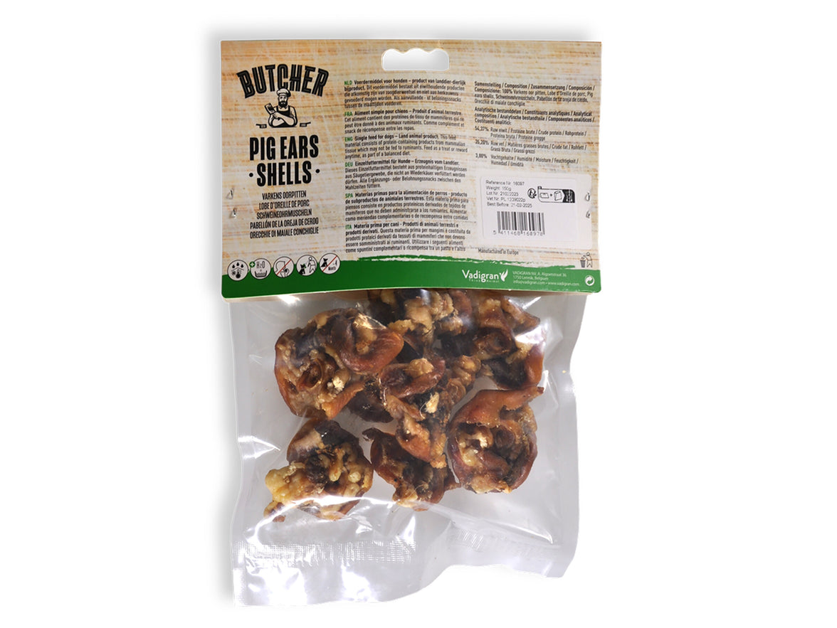 Butcher Pig Ears Shells