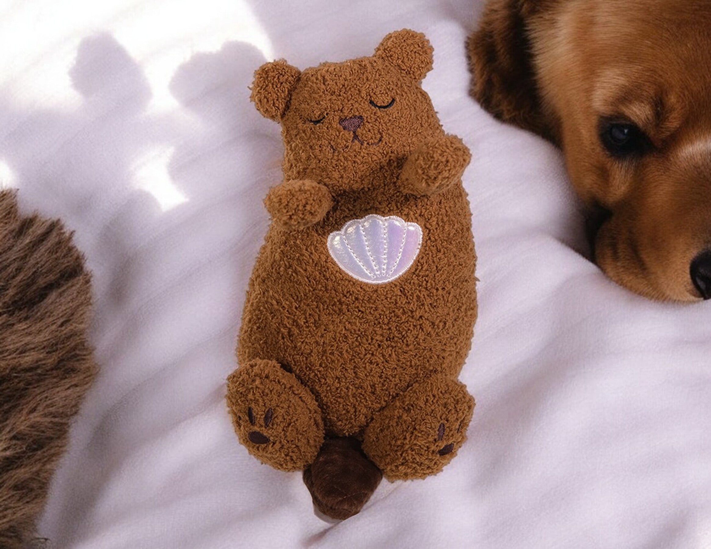 Speelgoed hond pluche Crock Buddy Beer 11cm