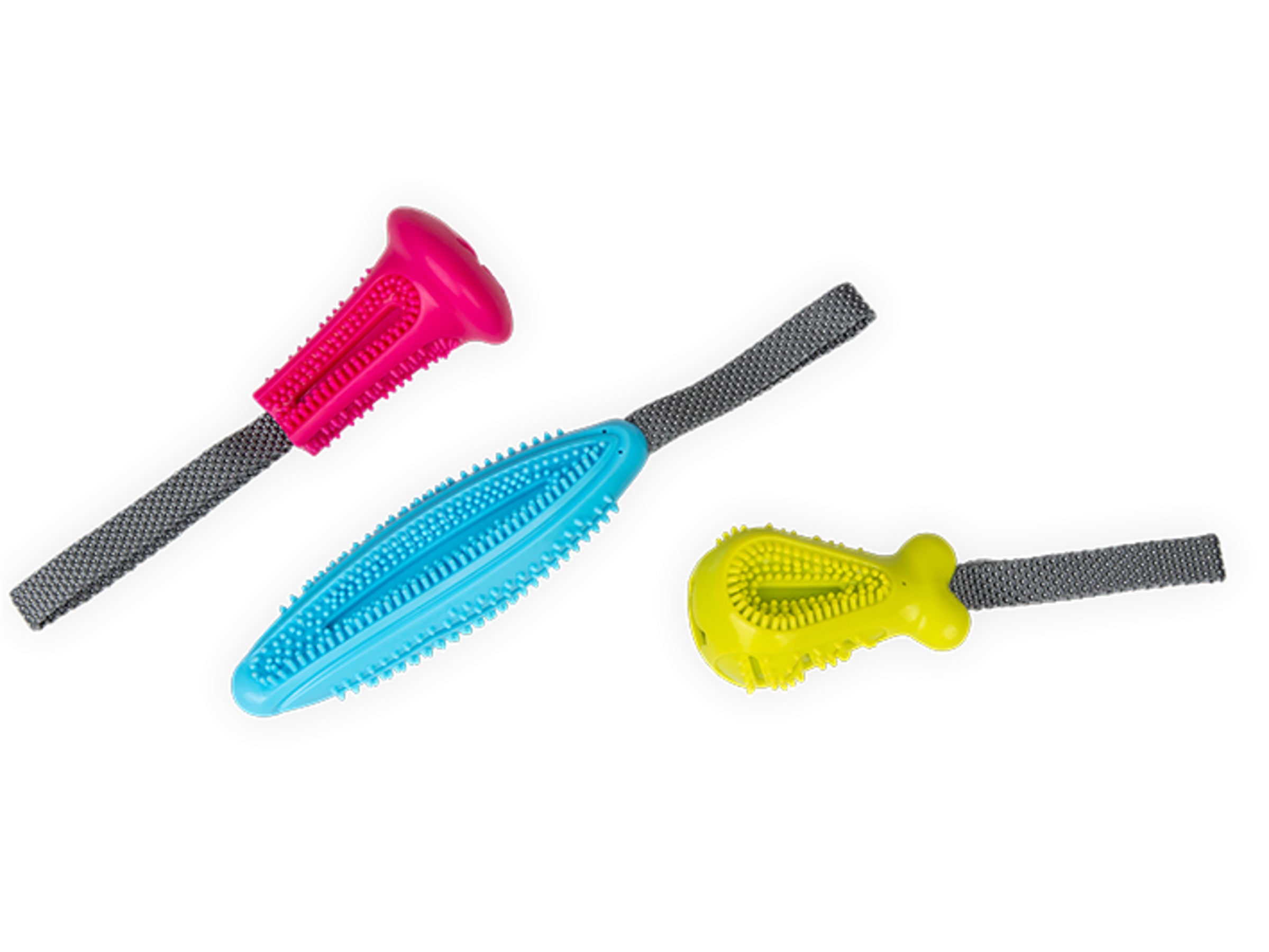 Snack Toy dog TPR dental toy pink 24cm