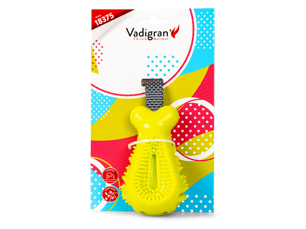 Snack toy dog ​​TPR dental toy green 23cm