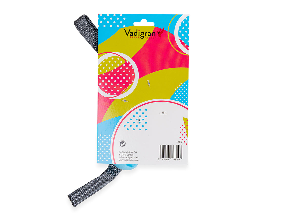 Jouet snack pour chien TPR jouet à rapporter bleu 30cm