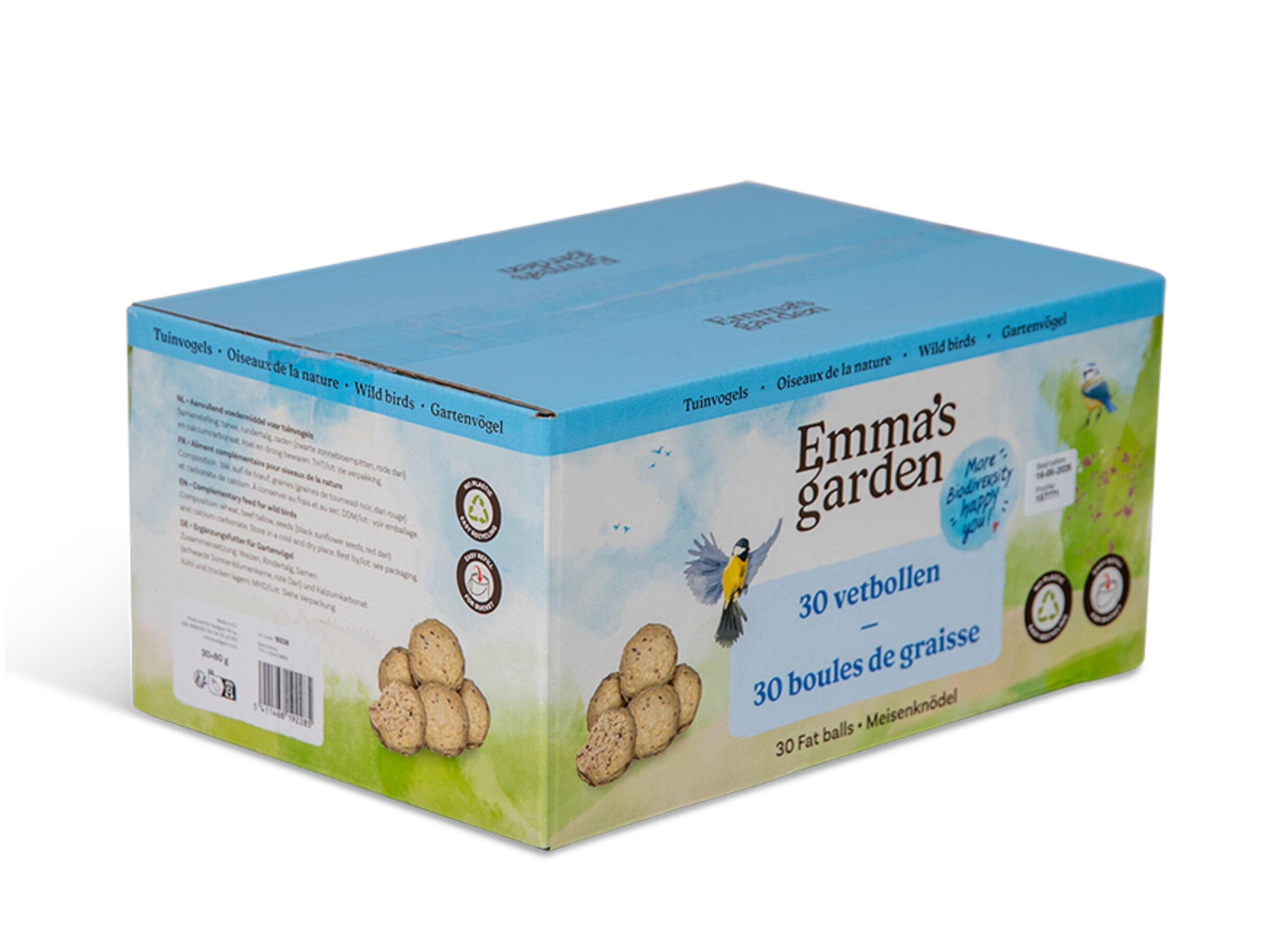 Emma's Garden Vetbollen 30x80g