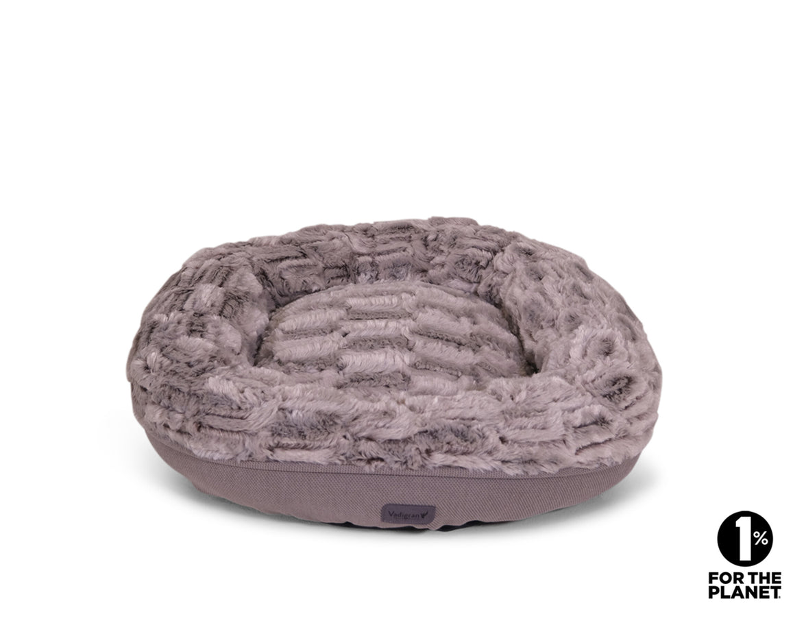 Donut Liah taupe - Zachte hondenmand
